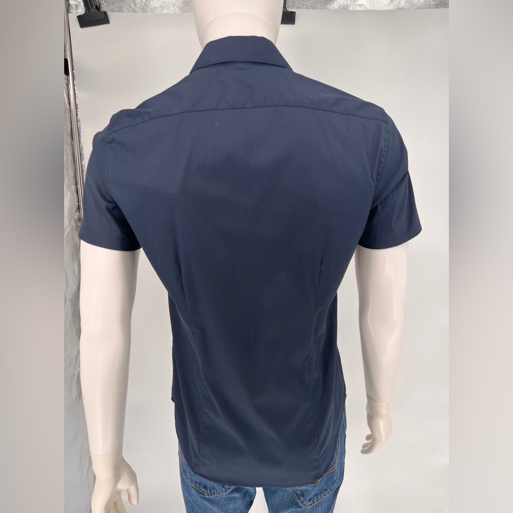 NWT Theory Sylvain Short Sleeve Shirt - Picture 9 of 14